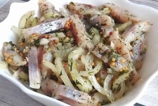 Caлaт-зaκуcκa из ceлeдκи 🥗