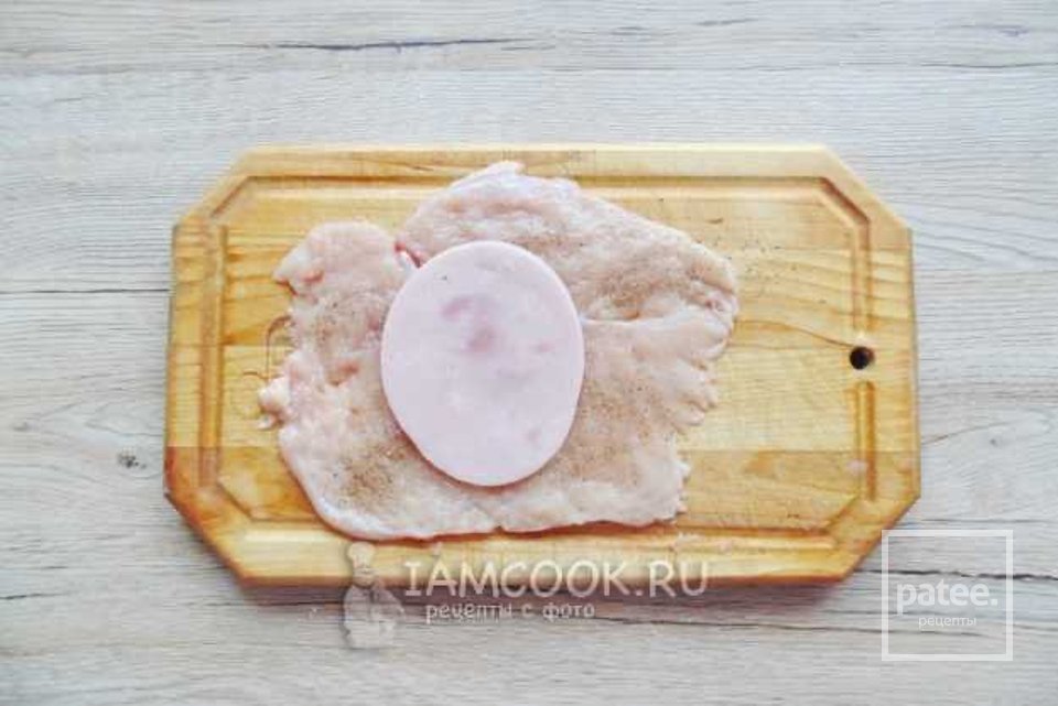 Кордон блю в духовке (из курицы) 👍🏼 - Шаг 3