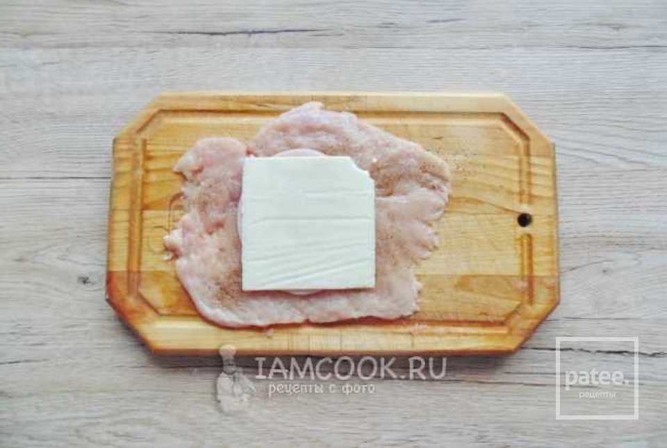 Кордон блю в духовке (из курицы) 👍🏼 - Шаг 4