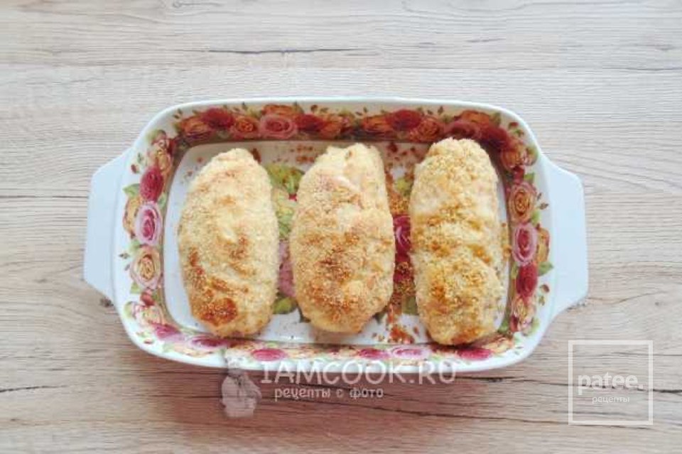 Кордон блю в духовке (из курицы) 👍🏼 - Шаг 13