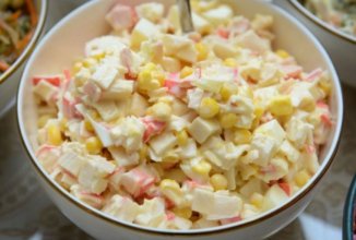 Крабовый салат особый