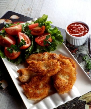 Курица в кокосовой стружке 🍗