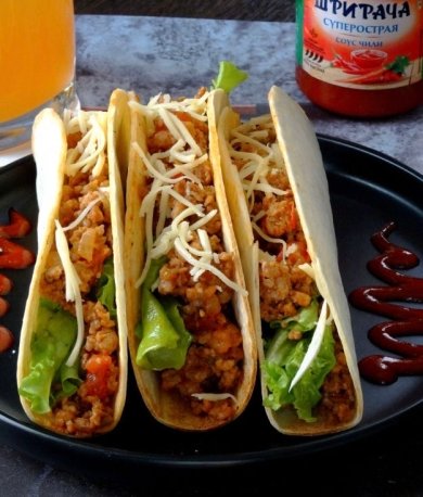 Тако с фаршем 👍🏼