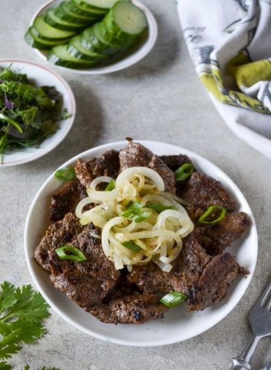 Бифштекс по-деревенски 🥩