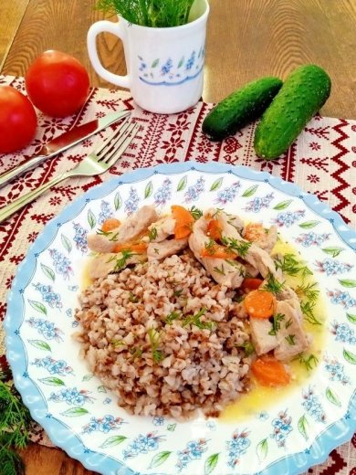 Тушеная свинина с соевым соусом и горчицей 🥩