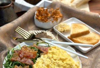 Скрэмбл с беконом 🥓