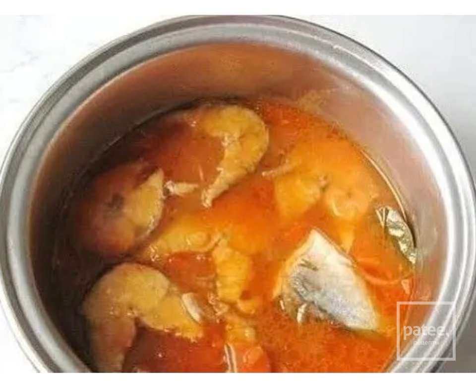 Скумбрия в томатном соусе - Шаг 1