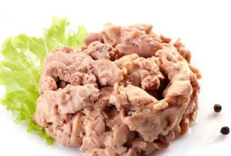 Закуска из печени трески