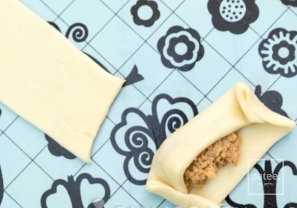 Рулет с яблоком и орехом, постный. - Шаг 3