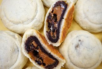 Печенье с варёной сгущенкой