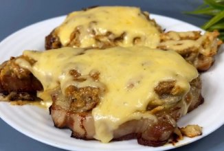 Мясо по- абхазски.