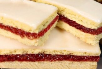 Привет сочные полоски с джемом