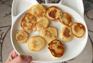 Бананушки - оладьи из банана