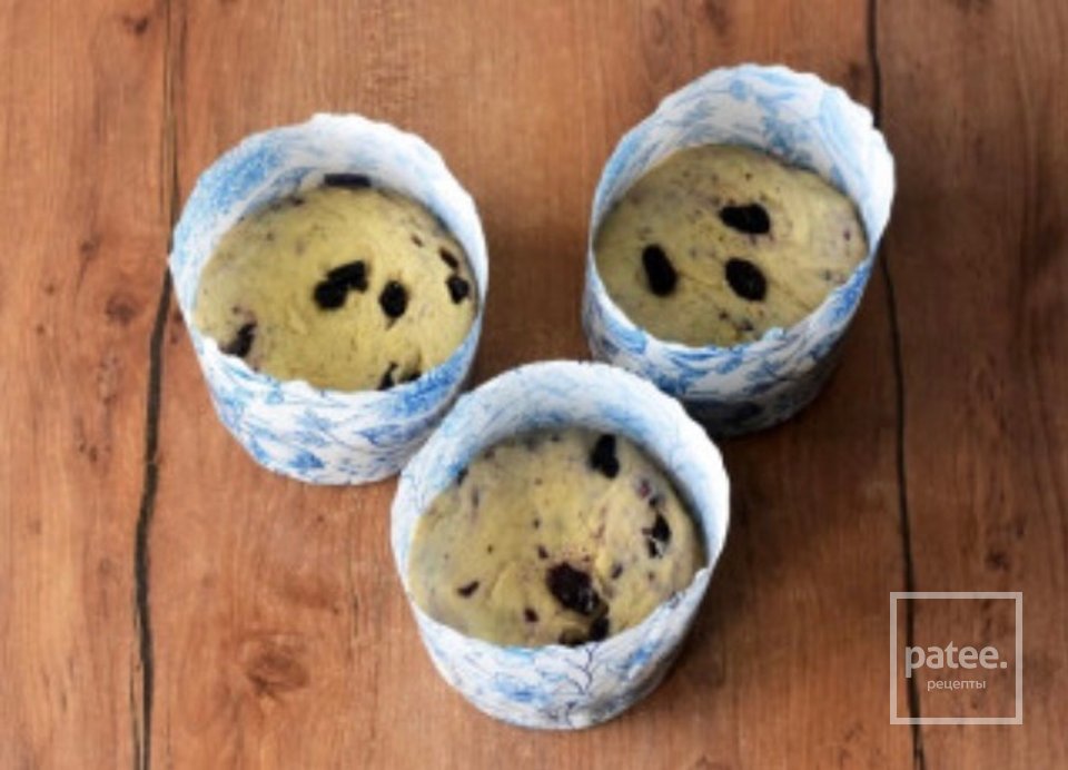 Куличи пасхальные - Шаг 1