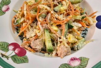 Салат с тунцом