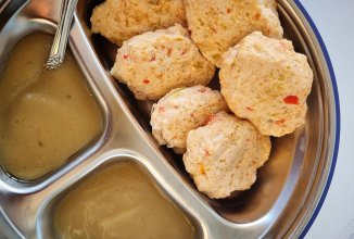 Котлетки на пару с мясом птицы