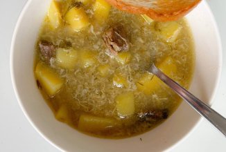 ЧЕШСКАЯ ЧЕСНОЧНАЯ ПОХЛЕБКА «Чеснечка»