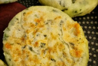 Шпинатные сырники