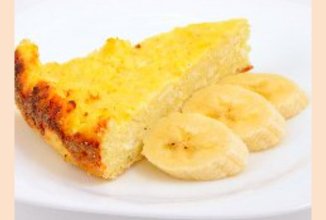 Банановая запеканка (можно детям)