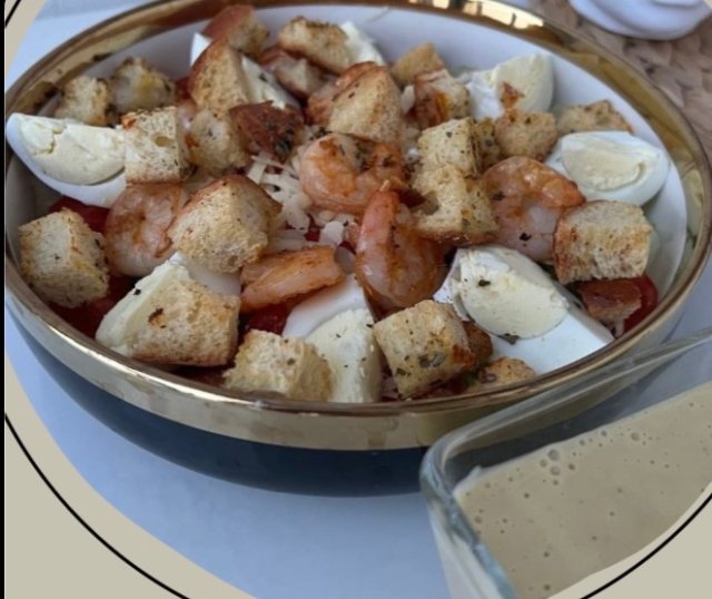 Цезарь с курицей