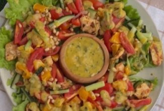 Экзотический с манговым соусом