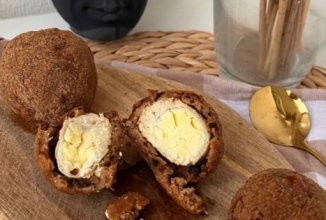 Котлеты с яйцом по шотландски