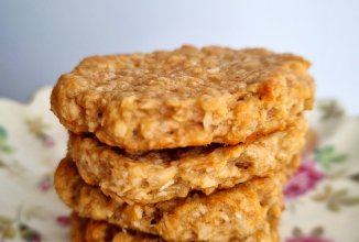 Арахисовое печенье без сахара