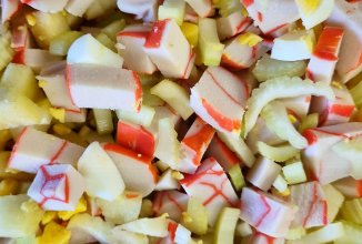 Салат с сельдереем