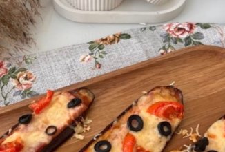 Пицца баклажан