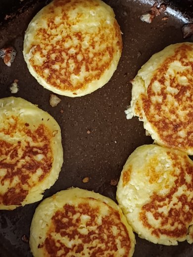 ПП Сырники без сахара и глютена. - Шаг 6