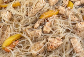 Фунчоза с овощами