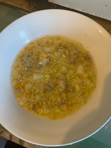 сметанный суп - Шаг 8