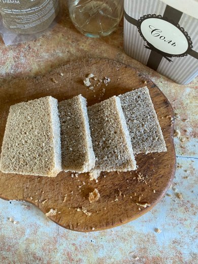 гренки с чесноком - Шаг 2