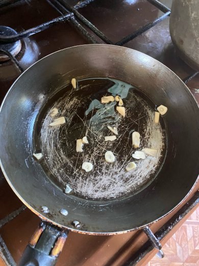 гренки с чесноком - Шаг 6