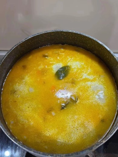 Сырный суп с грибами - Шаг 8