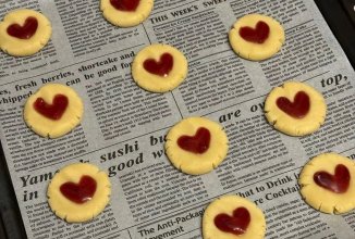 Печенье с сердечками