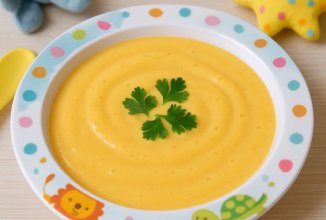 Сырный суп пюре для малышей