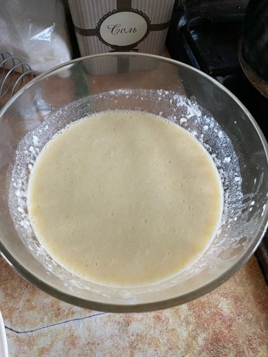 классические блины - Шаг 2