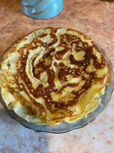 классические блины - Шаг 6