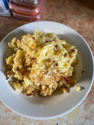 манные оладьи с яблоком - Шаг 2