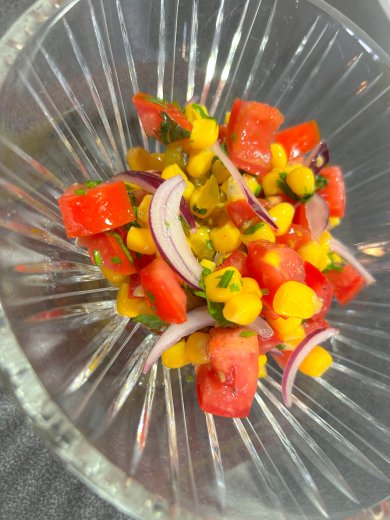 КУКУРУЗНАЯ САЛЬСА - Шаг 1