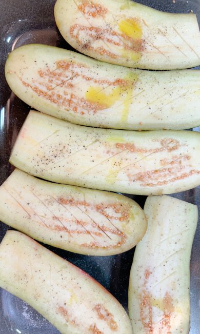 ФАРШИРОВАННЫЕ БАКЛАЖАНЫ - Шаг 1