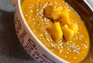 МОРКОВНЫЙ СУПЧИК С ФАСОЛЬЮ