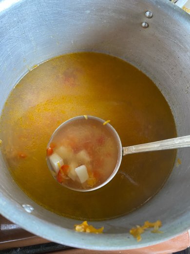 легкий овощной суп - Шаг 4