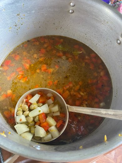 легкий овощной суп - Шаг 5