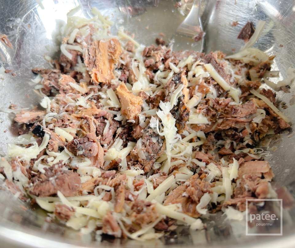 САЛАТ С ТУНЦОМ - Шаг 2