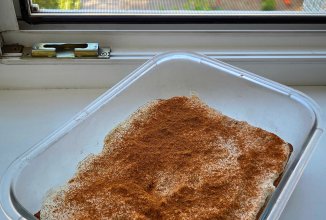 Банановый торт без выпечки