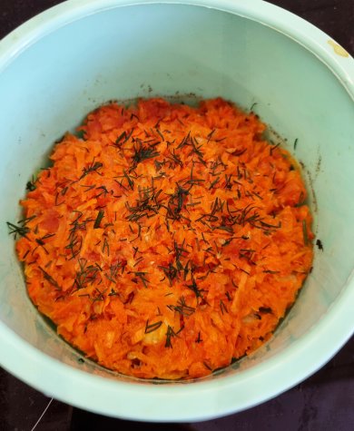 Рыба под шубой (для детей) - Шаг 1