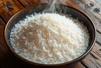 Варёный рис.