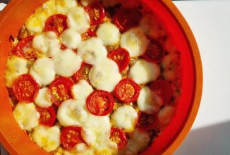 Чечевично-рисовая запеканка